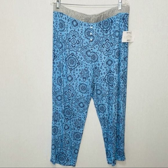 Cuddl Duds Capri Pants Pajama 